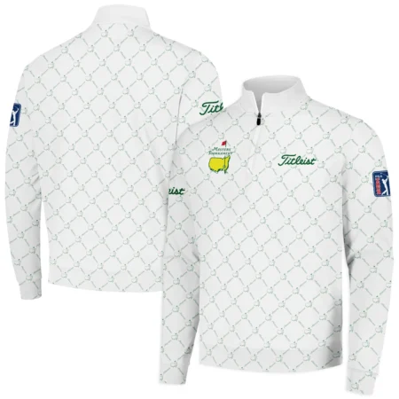 Masters Tournament Titleist Logo Quarter Zip Sweatshirt All Over Prints HOMT111224A1TLQTJ