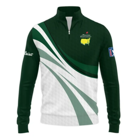 Masters Tournament Titleist Logo Quarter Zip Sweatshirt All Over Prints HOMT111224A3TLQTJ