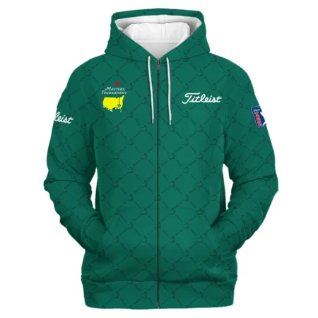 Masters Tournament Titleist Logo Zipper Hoodie Shirt All Over Prints Gift For Fans HOMT170225T1TLZHD