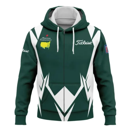 Masters Tournament Titleist Logo Zipper Hoodie Shirt All Over Prints Gift For Fans HOMT280225K03TLZHD