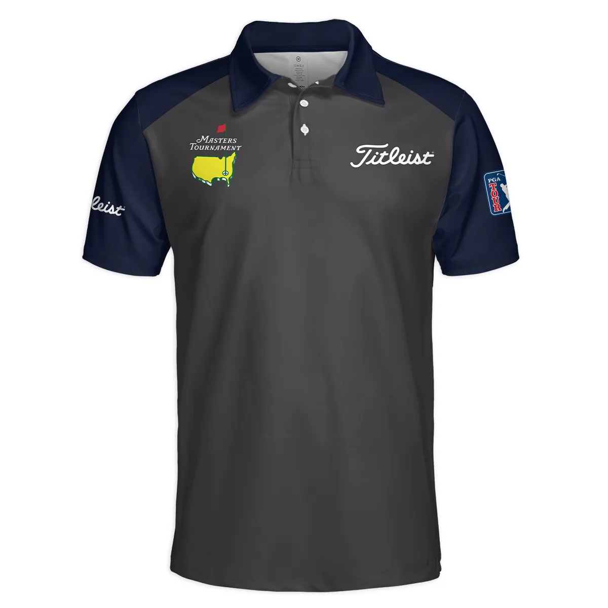 Navy Masters Tournament Titleist Logo Polo Shirt All Over Prints Gift For Fans HOMT2702TU1TLPL-NV