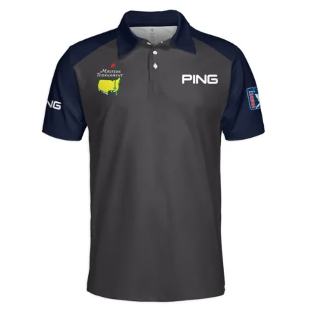 Navy Ping Masters Tournament Logo Polo Shirt All Over Prints Gift For Fans HOMT2702TU1PIPL-NV