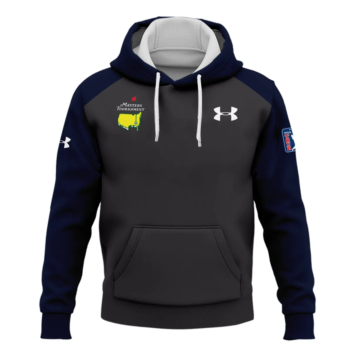 Navy Under Armour Masters Tournament Logo Hoodie Shirt All Over Prints Gift For Fans HOMT2702TU1UAHD-NV