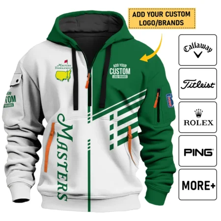 Personalized Logo,Brands Masters Tournament Golf Hoodie Half Zipper All Over Prints HOMT021224A03HDF