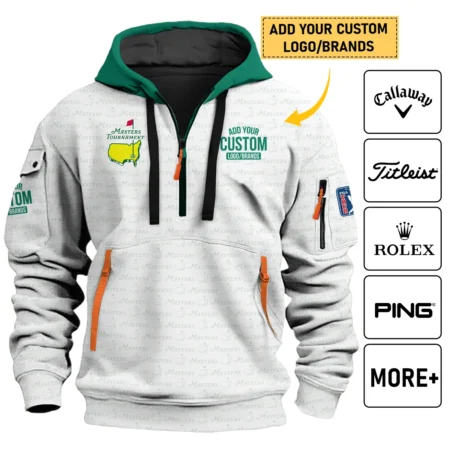 Personalized Logo,Brands Masters Tournament Golf Hoodie Half Zipper All Over Prints HOMT080125A03HDF