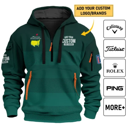 Personalized Logo,Brands Masters Tournament Golf Hoodie Half Zipper All Over Prints HOMT110324A02HDF