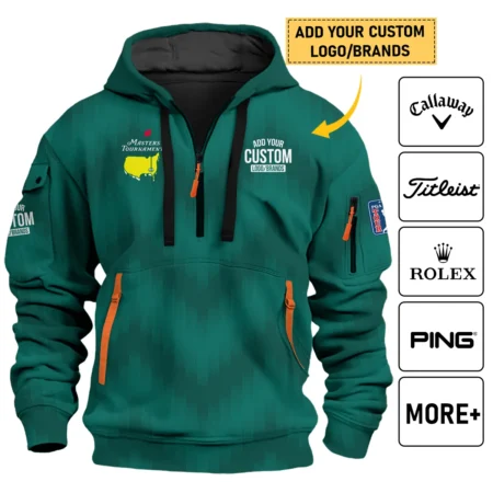 Personalized Logo,Brands Masters Tournament Golf Hoodie Half Zipper All Over Prints HOMT120324A01HDF
