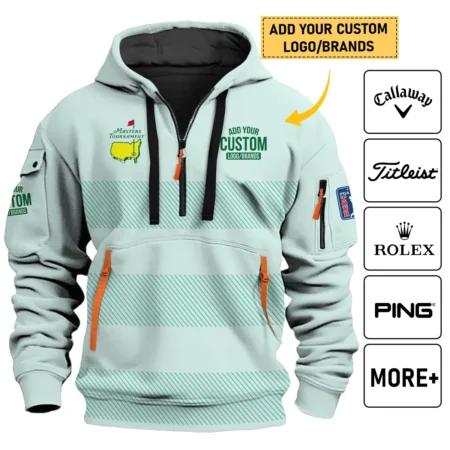 Personalized Logo,Brands Masters Tournament Golf Hoodie Half Zipper All Over Prints HOMT210125A02HDF