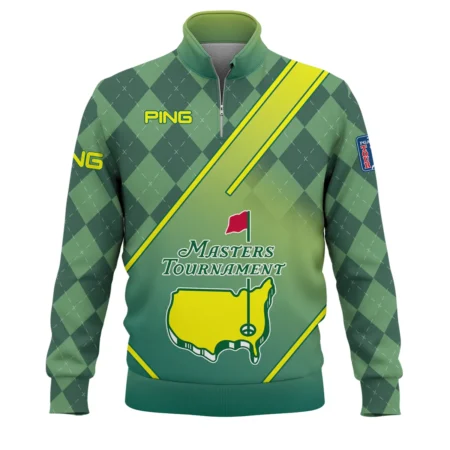 Ping Masters Tournament Logo Quarter Zip Sweatshirt All Over Prints Gift For Fans HOMT2202MTA1PIQTJ