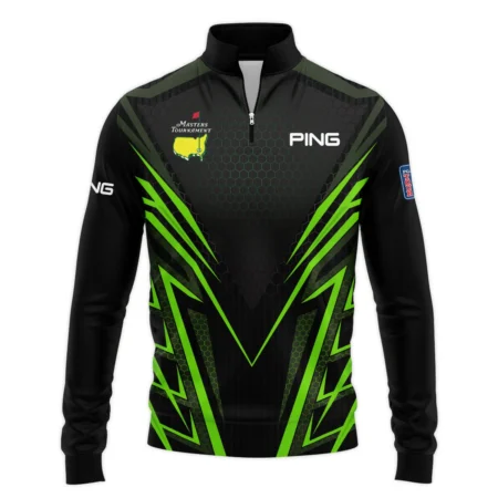 PING Masters Tournament Logo Quarter Zip Sweatshirt All Over Prints Gift For Fans HOMT250225A02PIQTJ