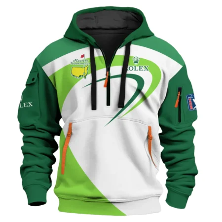 Rolex Masters Tournament Logo Hoodie Half Zipperper Shirt All Over Prints Gift For Fans HOMT050325A01ROXHDF