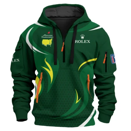 Rolex Masters Tournament Logo Hoodie Half Zipperper Shirt All Over Prints Gift For Fans HOMT250225A01ROXHDF