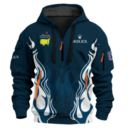 Rolex Masters Tournament Logo Hoodie Half Zipperper Shirt All Over Prints Gift For Fans HOMT260225A01ROXHDF