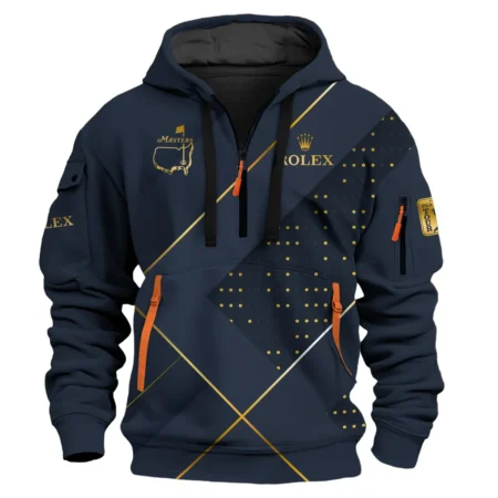Rolex Masters Tournament Logo Hoodie Half Zipperper Shirt All Over Prints Gift For Fans HOMT270225A03ROXHDF