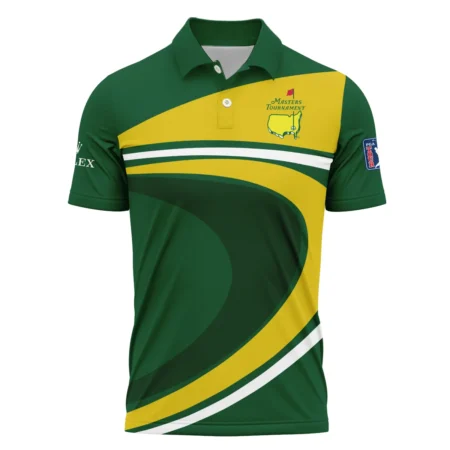 Rolex Masters Tournament Logo Polo Shirt - Collared Short Sleeve All Over Prints Gift For Fans HOMT030325K01ROXPL