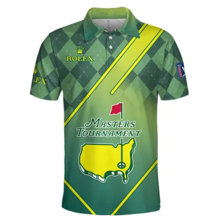 Rolex Masters Tournament Logo Polo Shirt - Collared Short Sleeve All Over Prints Gift For Fans HOMT2202MTA1ROXPL