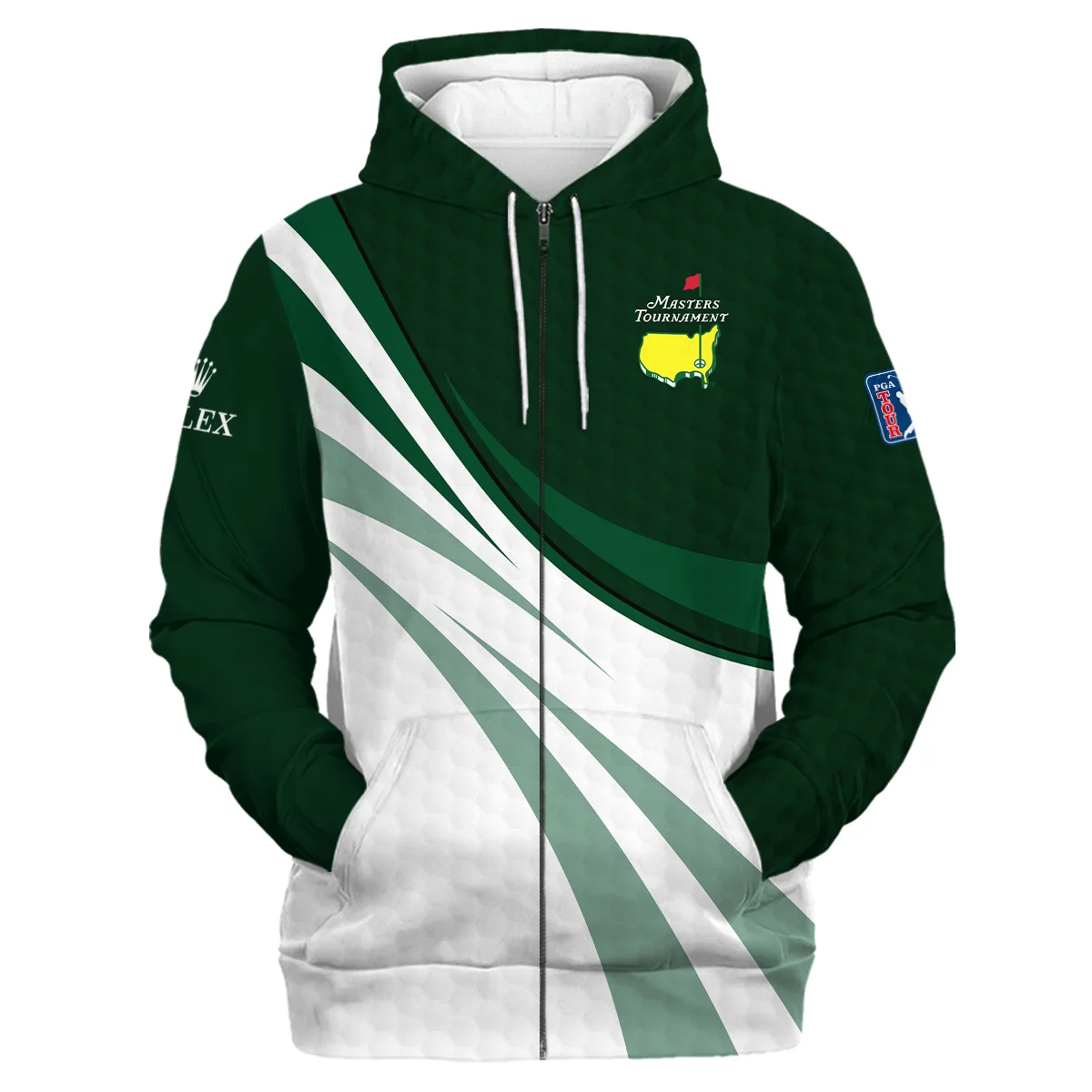 Rolex Masters Tournament Logo Zipper Hoodie Shirt All Over Prints HOMT111224A3ROXZHD