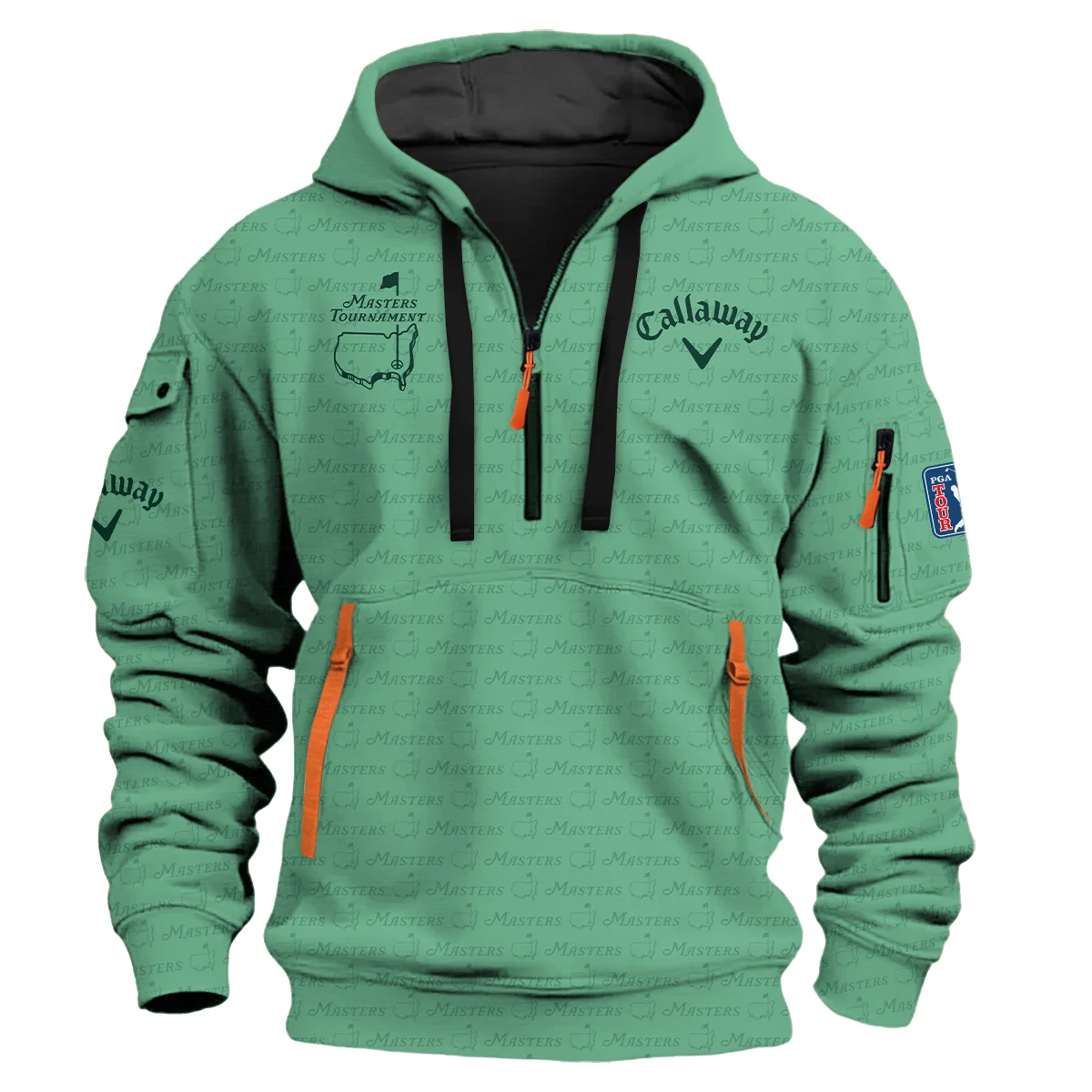 Special Release Callaway Masters Tournament Golf Hoodie Half Zipper All Over Prints HOMT080125A08CLWHDF