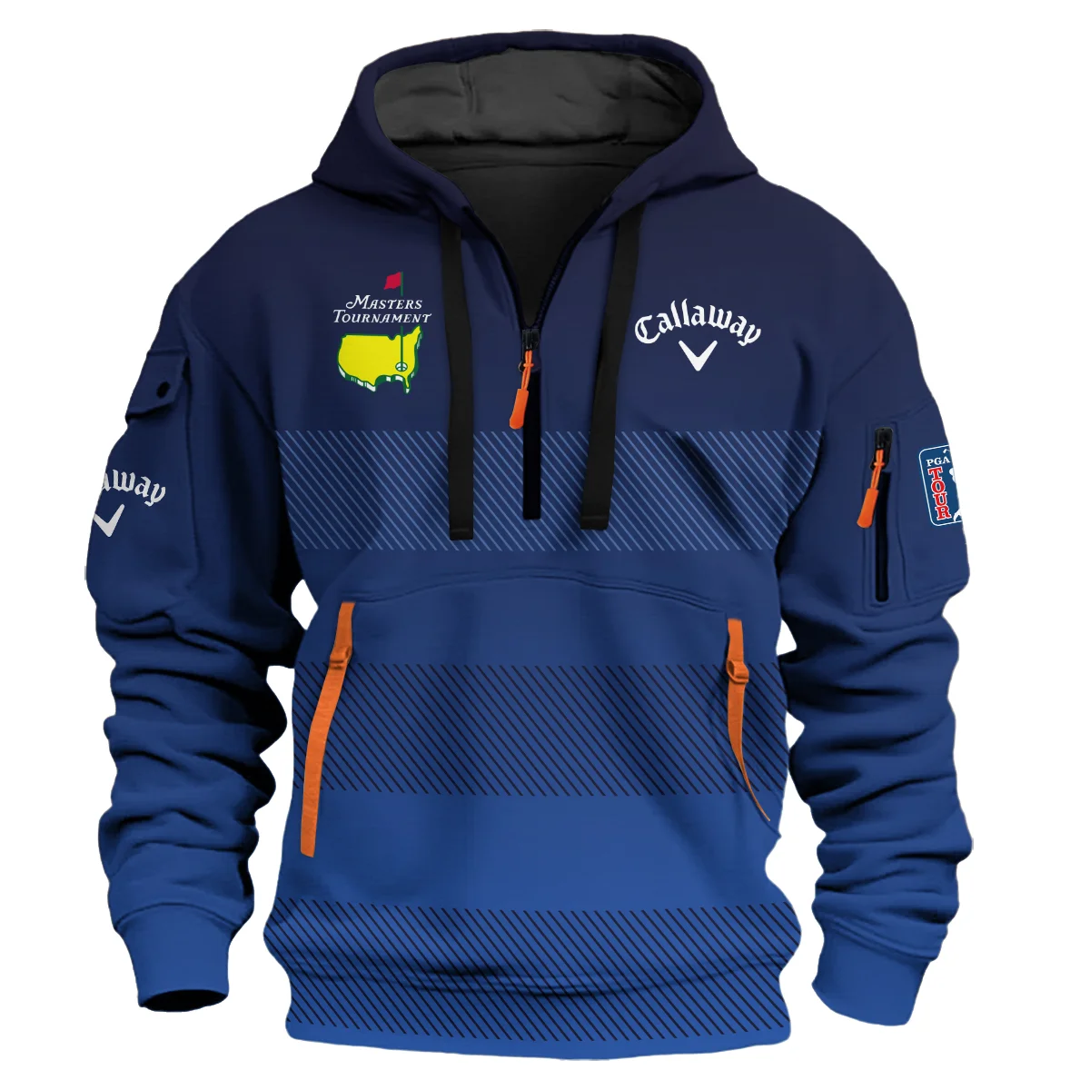 Special Release Callaway Masters Tournament Golf Hoodie Half Zipper All Over Prints HOMT210125A04CLWHDF