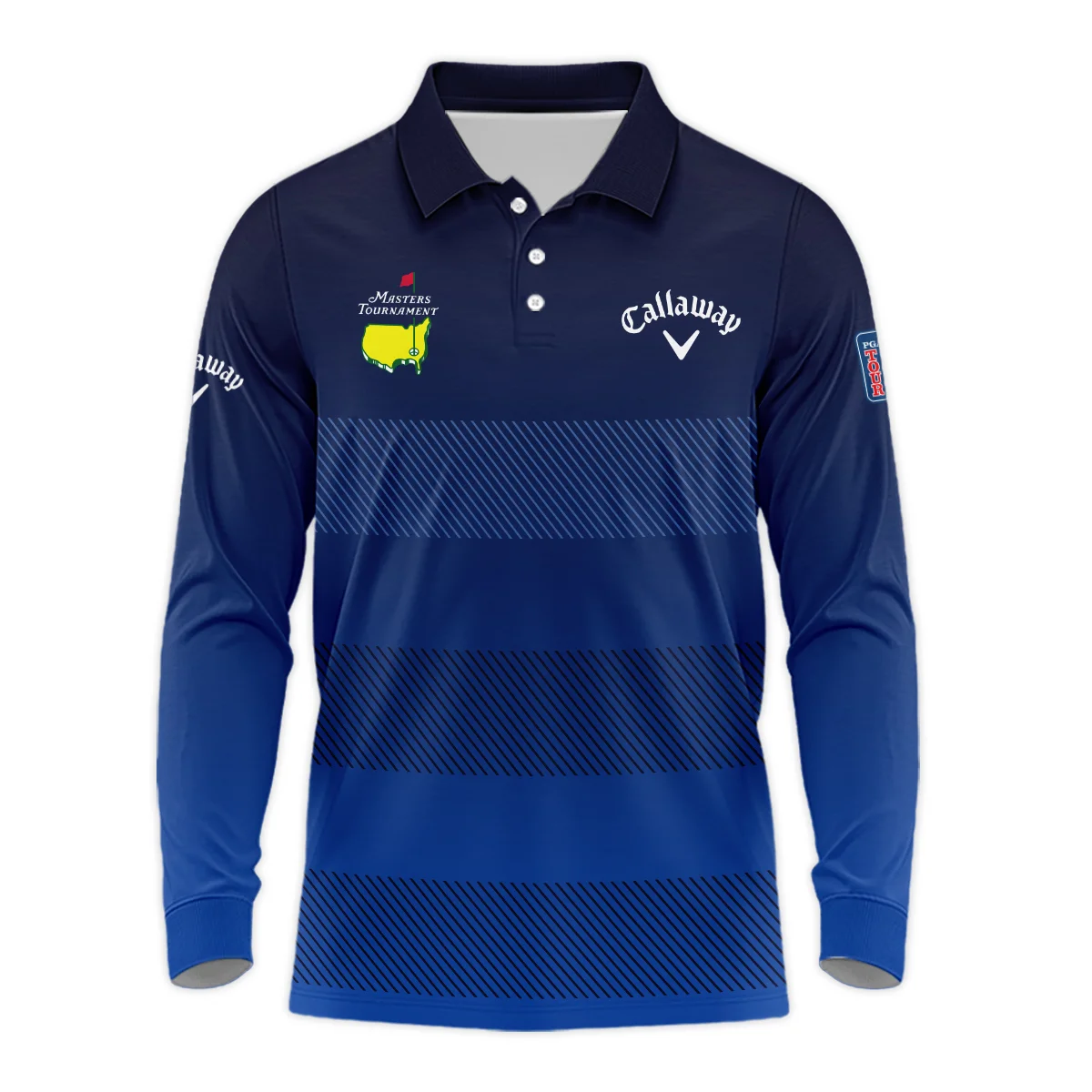 Special Release Callaway Masters Tournament Golf Long Polo Shirt All Over Prints HOMT210125A04CLWLPL