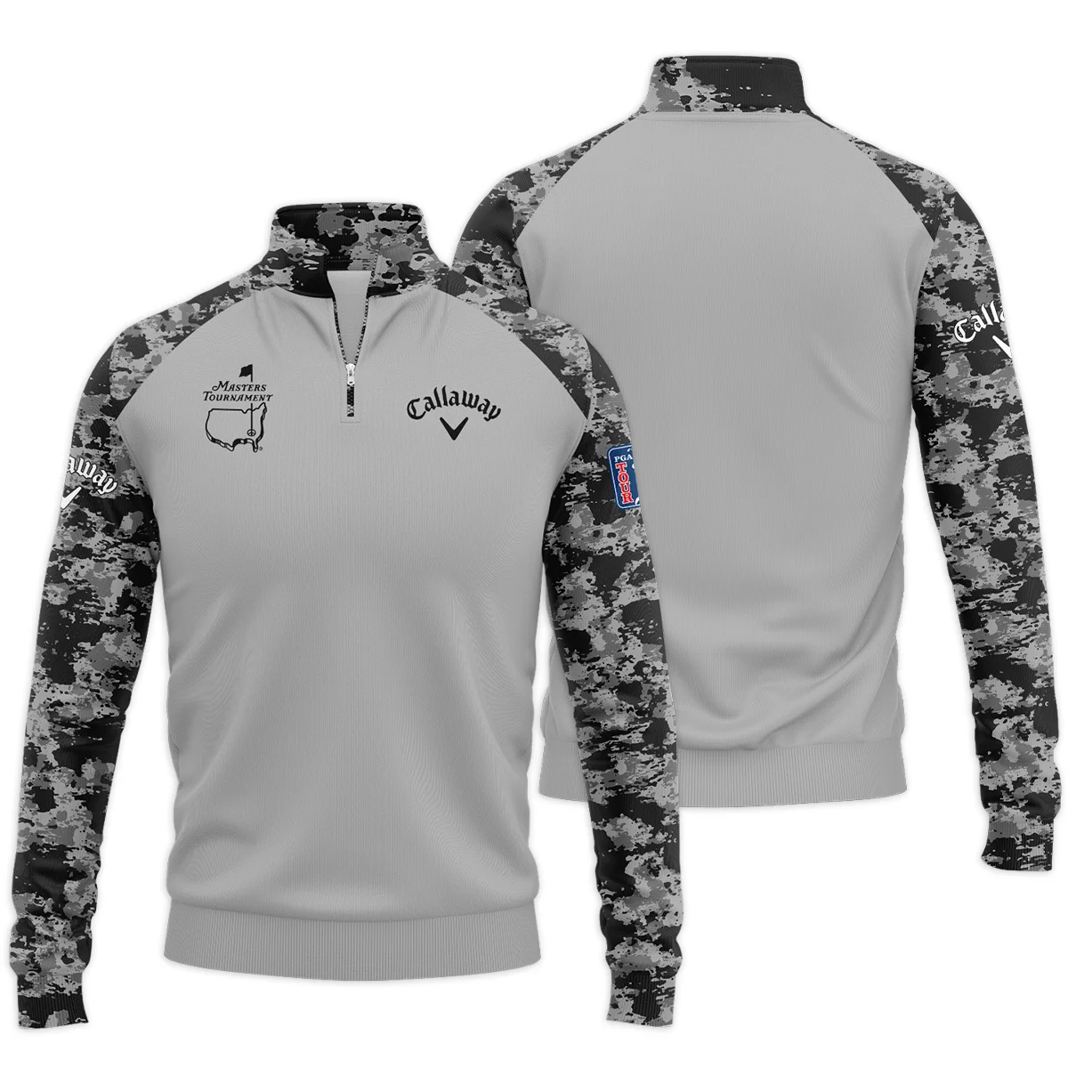 Special Release Callaway Masters Tournament Golf Quarter Zip Sweatshirt All Over Prints HOMT04112404CLWQTJ - Image 3