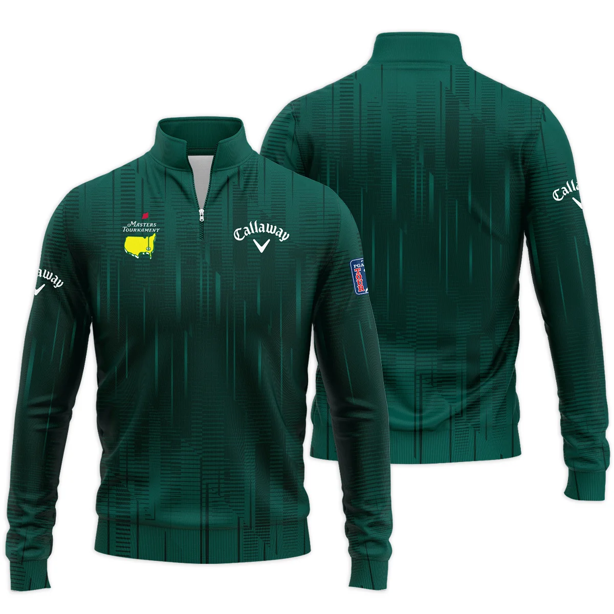 Special Release Callaway Masters Tournament Golf Quarter Zip Sweatshirt All Over Prints HOMT130324A01CLWQTJ - Image 3