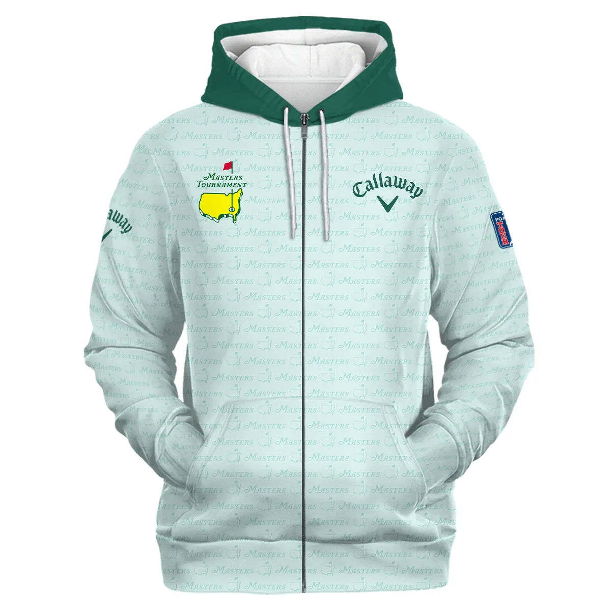 Special Release Callaway Masters Tournament Golf Zipper Hoodie Shirt All Over Prints HOMT080125A02CLWZHD