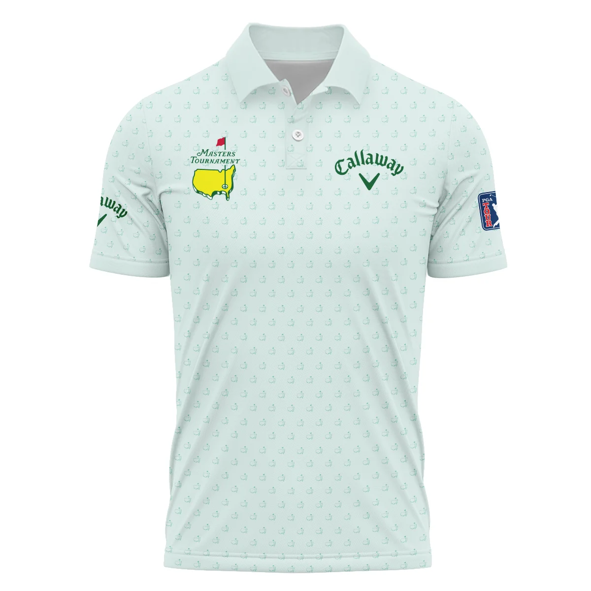Special Release Masters Tournament Callaway Golf Polo Shirt All Over Prints HOMT161224A02CLWPL