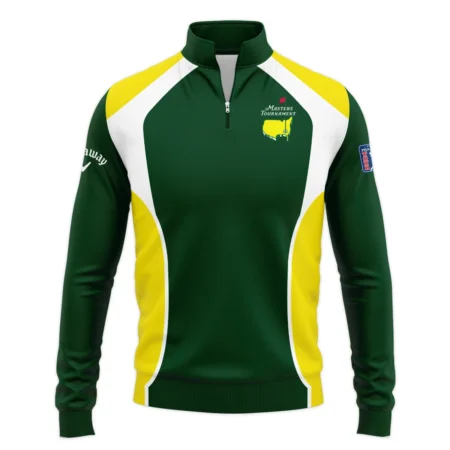 Special Release Masters Tournament Callaway Golf Quarter Zip Sweatshirt All Over Prints HOMT060125A03CLWQTJ