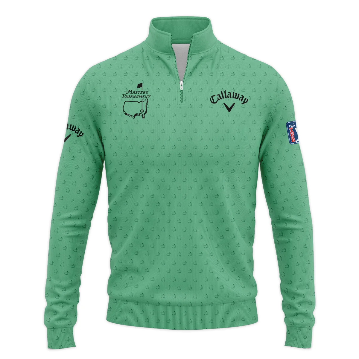 Special Release Masters Tournament Callaway Golf Quarter Zip Sweatshirt All Over Prints HOMT070125A05CLWQTJ