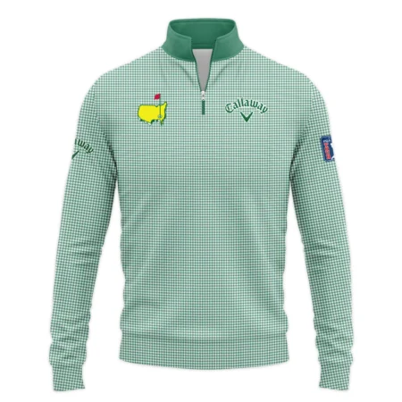 Special Release Masters Tournament Callaway Golf Quarter Zip Sweatshirt All Over Prints HOMT211224A01CLWQTJ