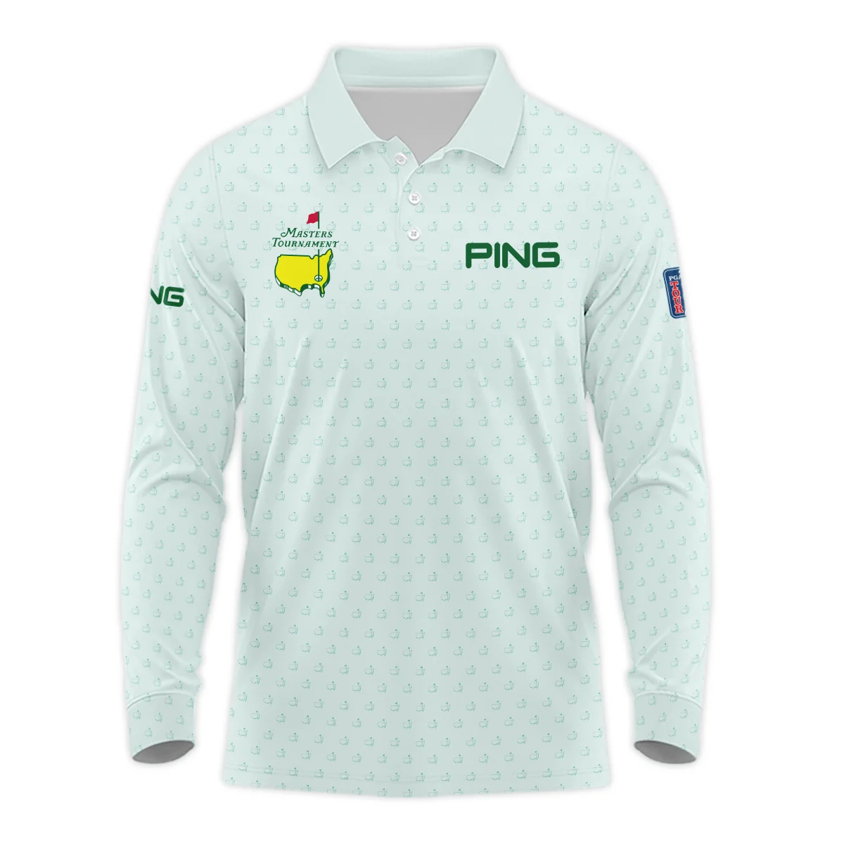 Special Release Masters Tournament Ping Golf Long Polo Shirt All Over Prints HOMT161224A02PILPL