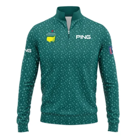 Special Release Masters Tournament Ping Golf Quarter Zip Sweatshirt All Over Prints HOMT201224A02PIQTJ
