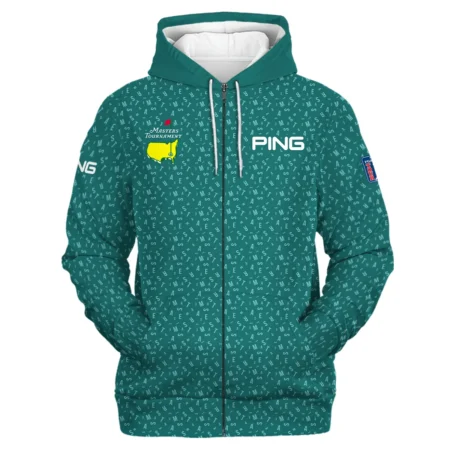 Special Release Masters Tournament Ping Golf Zipper Hoodie Shirt All Over Prints HOMT201224A02PIZHD