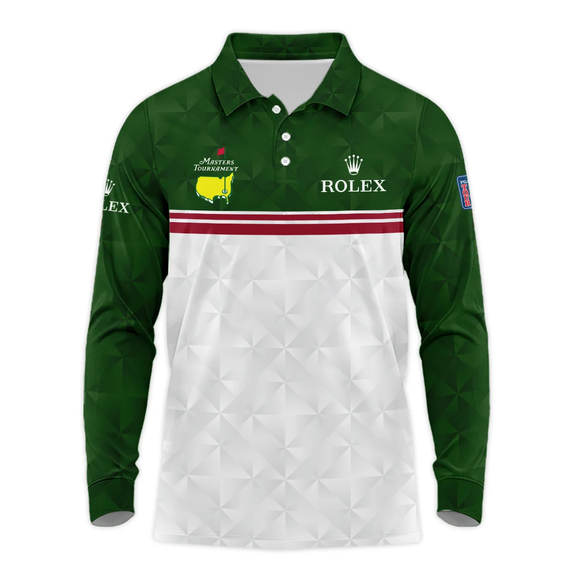 Special Release Masters Tournament Rolex Golf Long Polo Shirt All Over Prints HOMT021224A01ROXLPL
