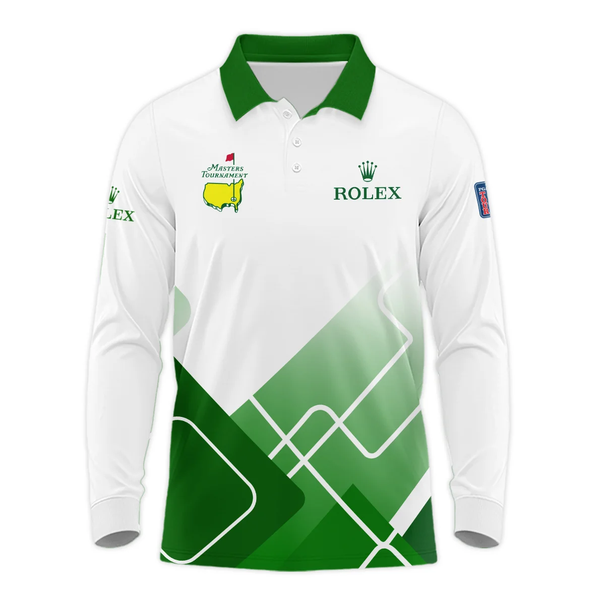 Special Release Masters Tournament Rolex Golf Long Polo Shirt All Over Prints HOMT021224A02ROXLPL