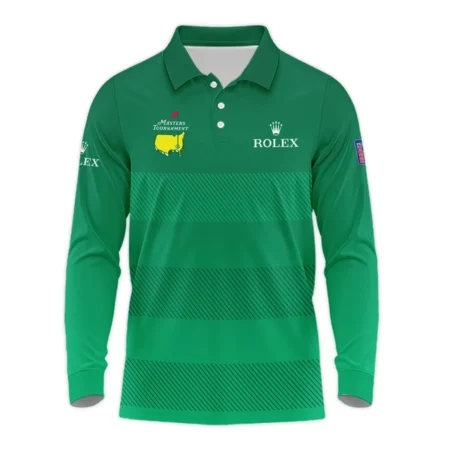 Special Release Masters Tournament Rolex Golf Long Polo Shirt All Over Prints HOMT030125A06ROXLPL