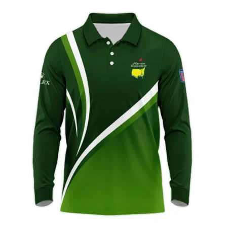 Special Release Masters Tournament Rolex Golf Long Polo Shirt All Over Prints HOMT301224A01ROXLPL