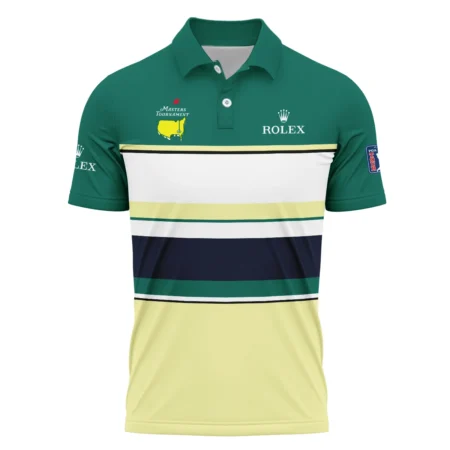 Masters Tournament Rolex Golf Polo Shirt - Collared Short Sleeve All Over Prints HOMT020125A02ROXPL