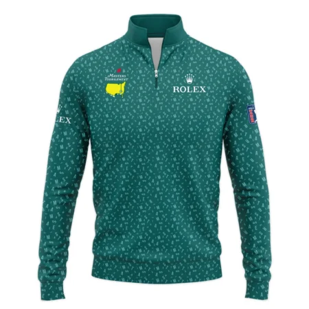 Special Release Masters Tournament Rolex Golf Quarter Zip Sweatshirt All Over Prints HOMT201224A02ROXQTJ
