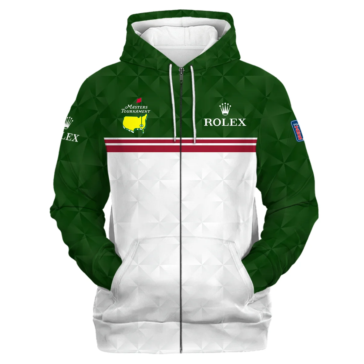 Special Release Masters Tournament Rolex Golf Zipper Hoodie Shirt All Over Prints HOMT021224A01ROXZHD