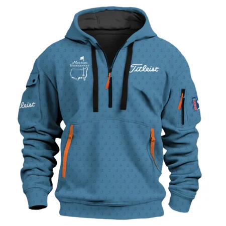 Special Release Masters Tournament Titleist Golf Hoodie Half Zipper All Over Prints HOMT070125A07TLHDF