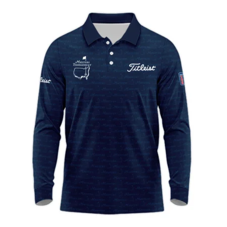 Special Release Masters Tournament Titleist Golf Long Polo Shirt All Over Prints HOMT070125A08TLLPL