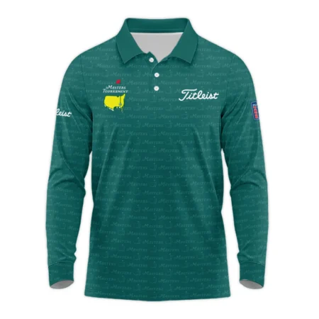 Special Release Masters Tournament Titleist Golf Long Polo Shirt All Over Prints HOMT080125A04TLLPL