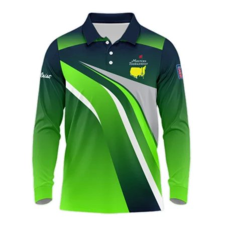 Special Release Masters Tournament Titleist Golf Long Polo Shirt All Over Prints HOMT170225A01TLLPL