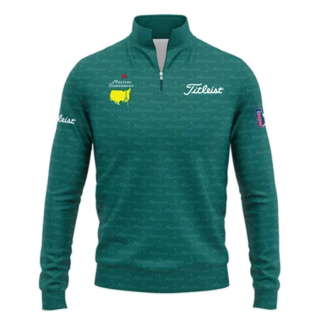 Special Release Masters Tournament Titleist Golf Quarter Zip Sweatshirt All Over Prints HOMT080125A04TLQTJ