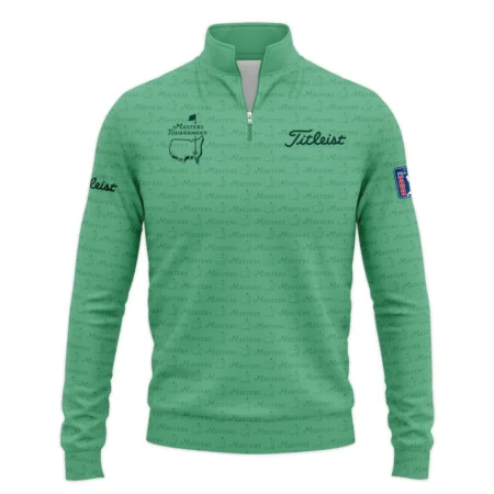 Special Release Masters Tournament Titleist Golf Quarter Zip Sweatshirt All Over Prints HOMT080125A08TLQTJ