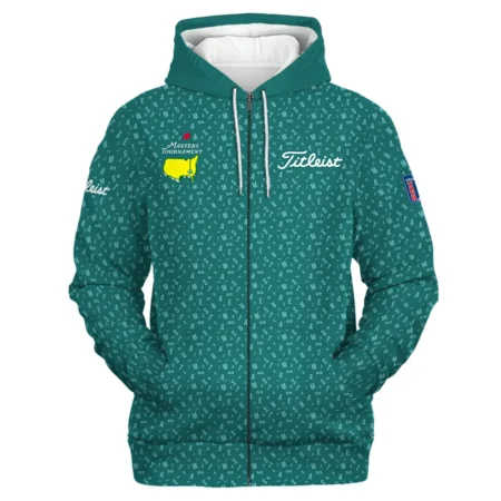Special Release Masters Tournament Titleist Golf Zipper Hoodie Shirt All Over Prints HOMT201224A02TLZHD