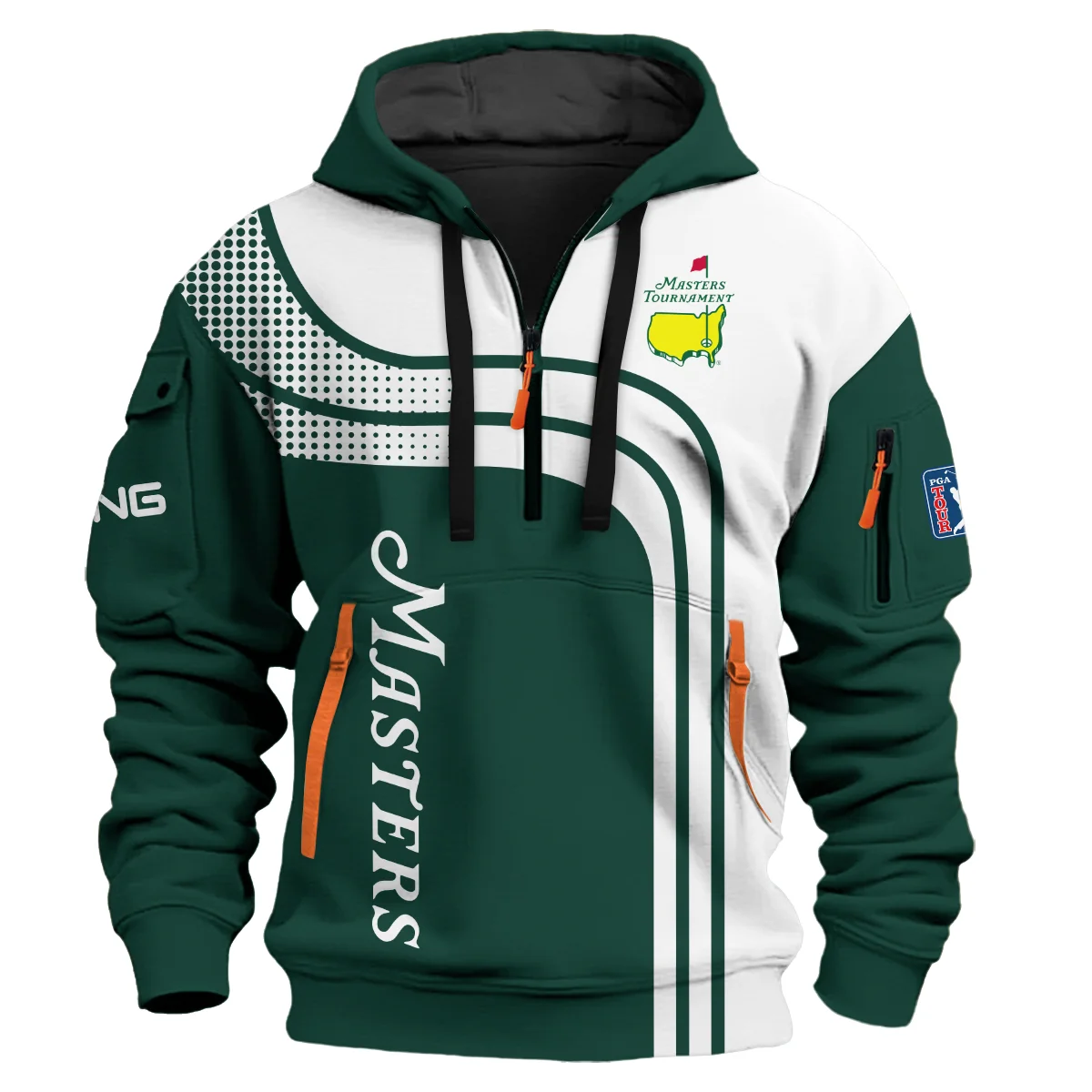 Special Release Ping Masters Tournament Golf Hoodie Half Zipper All Over Prints HOMT030125A02PIHDF