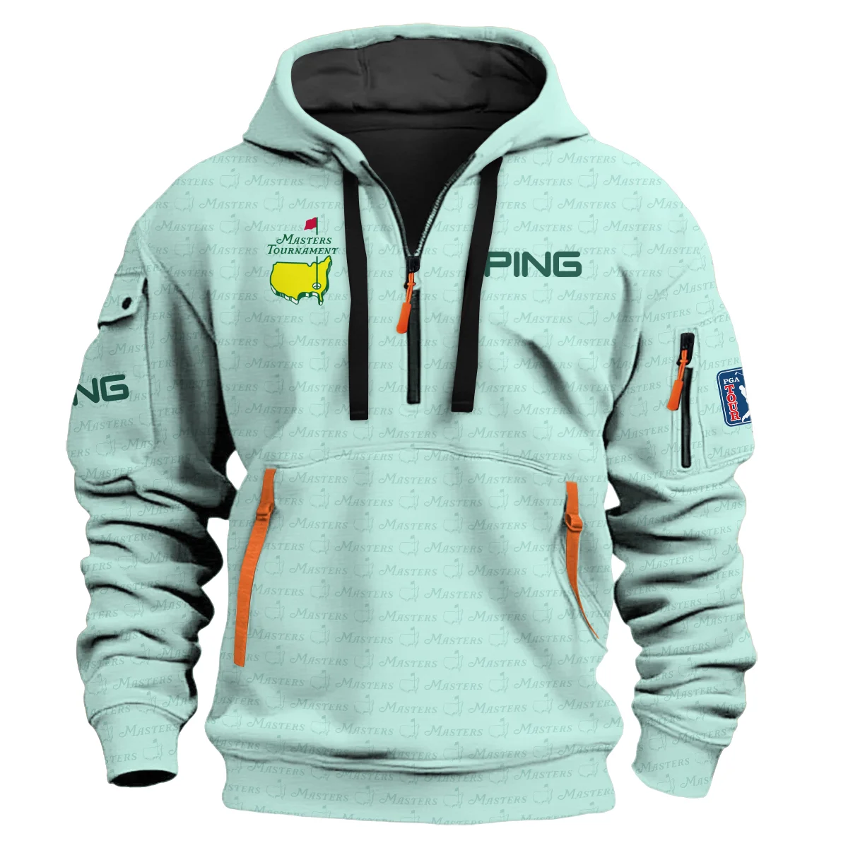 Special Release Ping Masters Tournament Golf Hoodie Half Zipper All Over Prints HOMT080125A05PIHDF